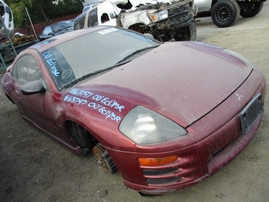 2000 MITSUBISHI ECLIPSE GT BURGUNDY 3.0L AT 163797